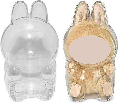 Boîte de protection transparente pour pendentif Labubu – vue 4