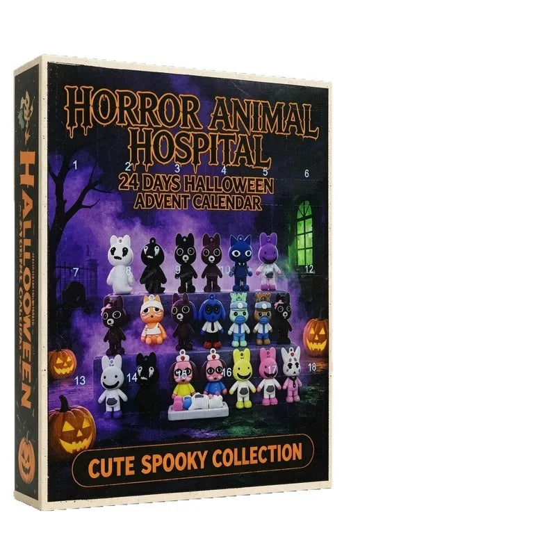 Calendrier Halloween Clinique des animaux – 24 figurines – vue 6 | BubuKawaii