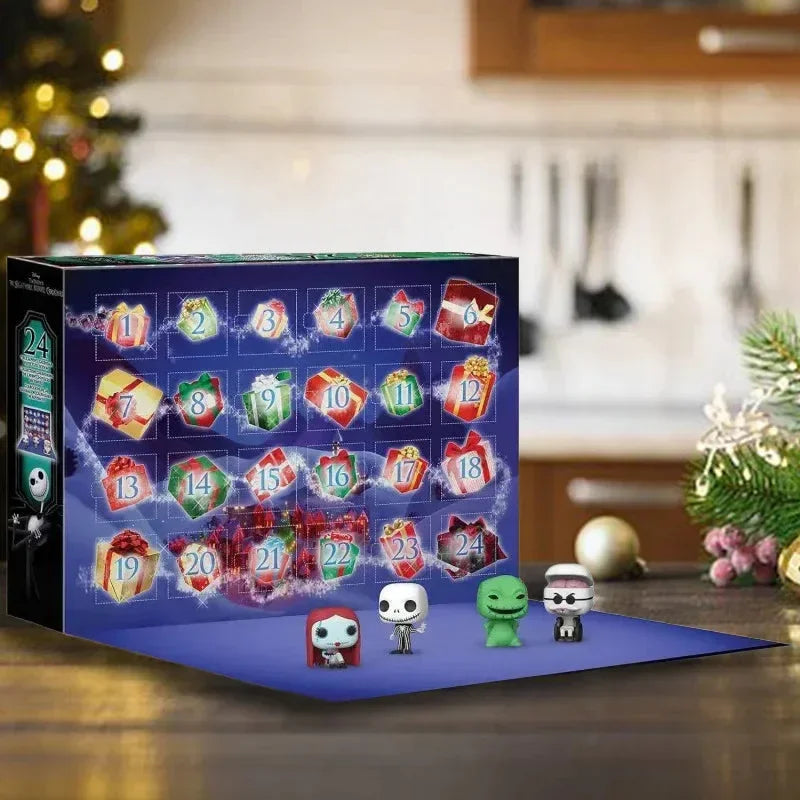 Calendrier de l'Avent Jack Skellington – 24 mini figurines – vue 2 | BubuKawaii