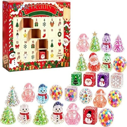 Calendrier de l'Avent squishies de Noël – 24 mochis | BubuKawaii