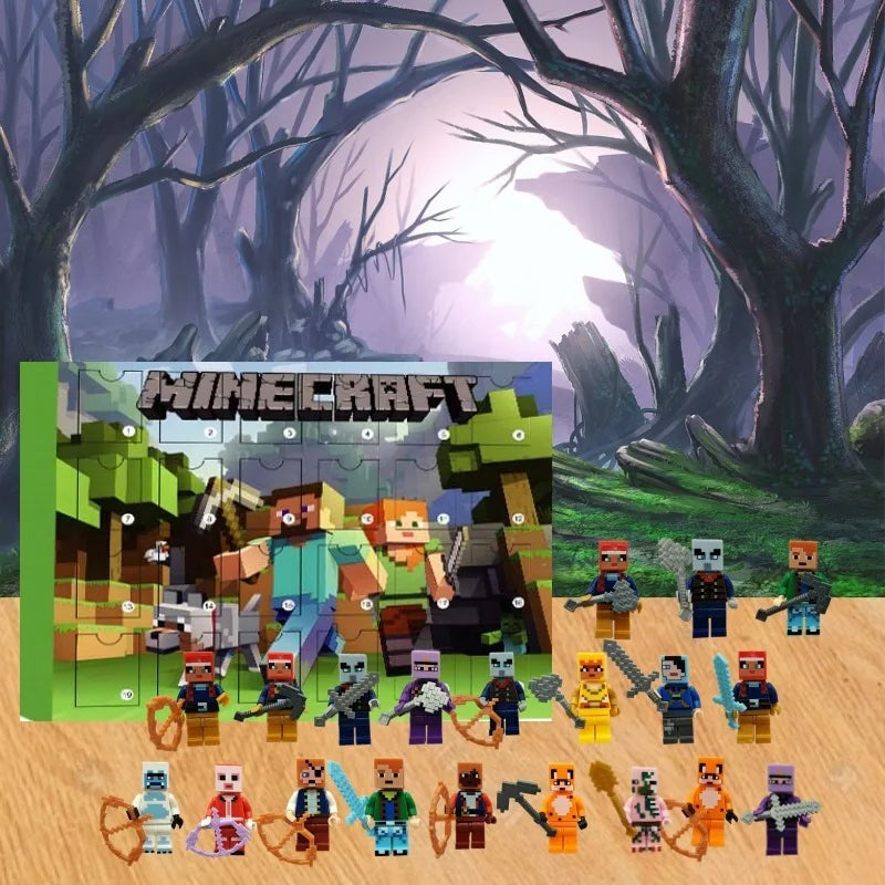 Calendrier de l'Avent Steve & Creeper – vue 2