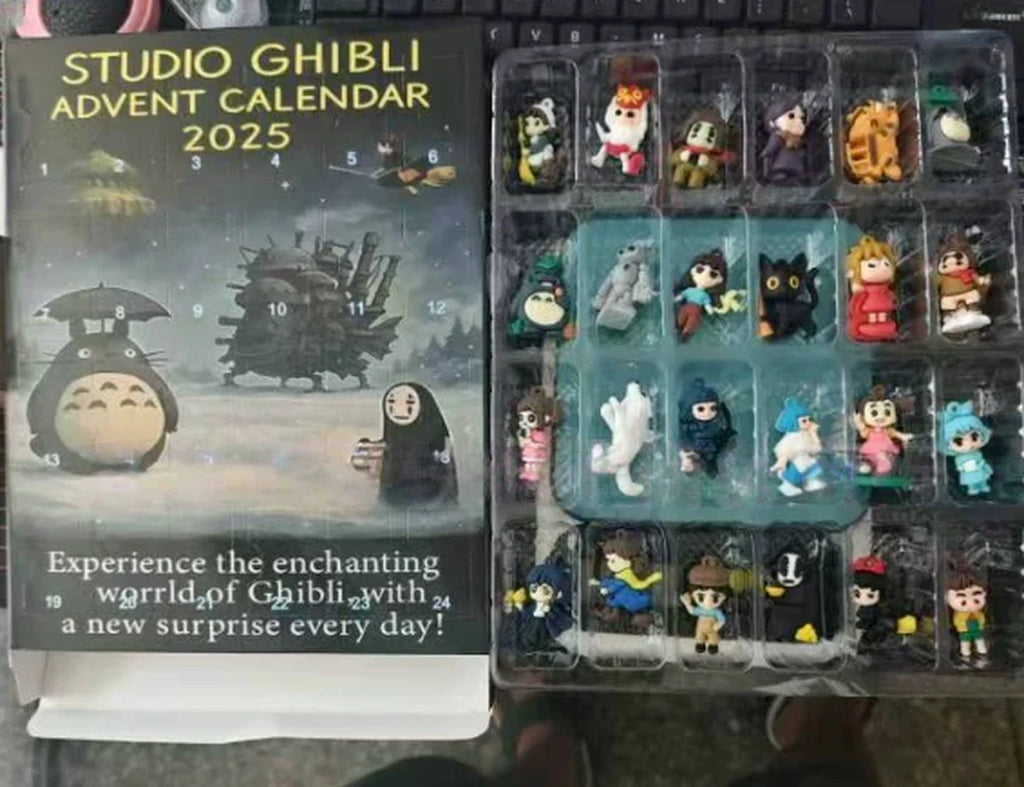 Calendrier de l'Avent Totoro et ses amis – 24 figurines – vue 4 | BubuKawaii