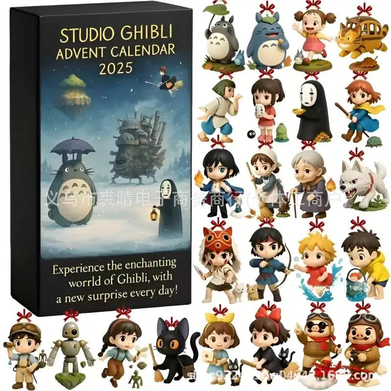Calendrier de l'Avent Totoro et ses amis – 24 figurines – vue 5 | BubuKawaii