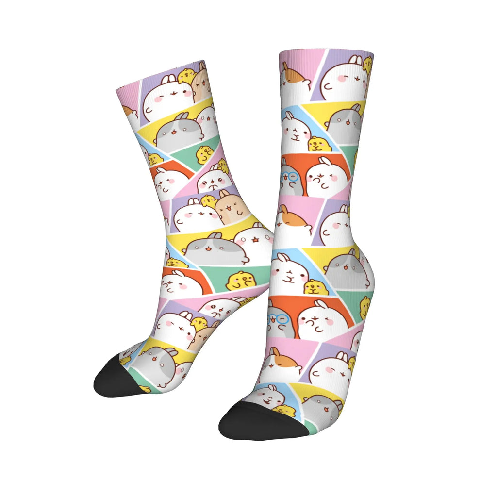 Chaussettes Molang & Piu Piu – Taille unique 36-44 – vue 4 | BubuKawaii