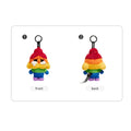 CryBaby Cheer Up Baby pendentif - face et dos (officiel POP MART)