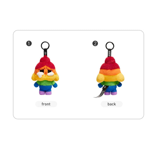 CryBaby Cheer Up Baby pendentif - face et dos (officiel POP MART)