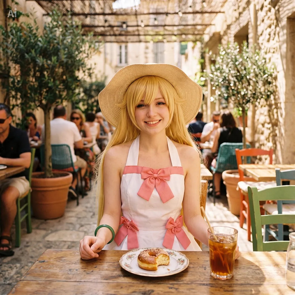 Mon Bubu Kawaii – Oshino Shinobu Cosplay Dress – Women's Costume Dress