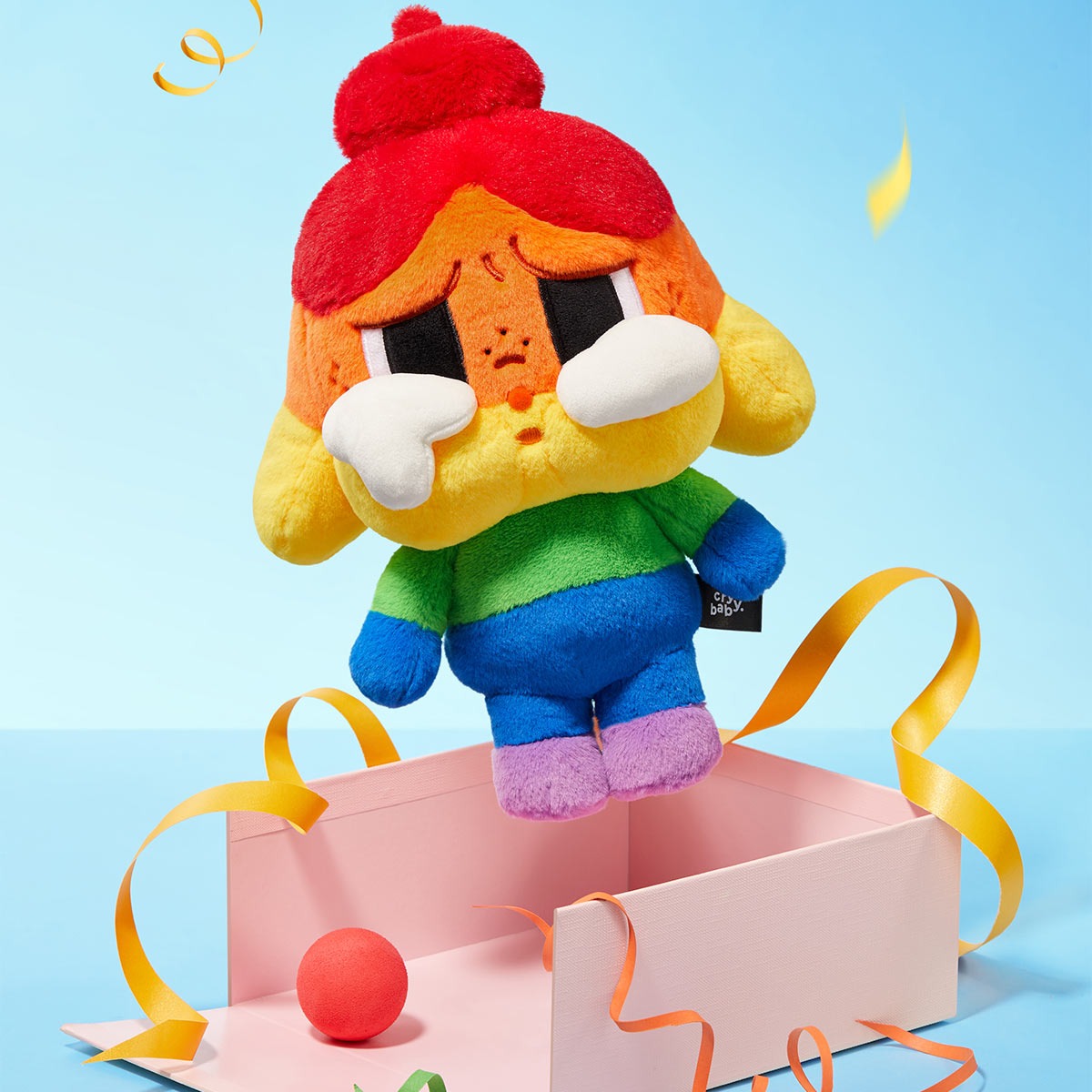 CRYBABY Cheer Up Baby Series Plush - photo officielle POP MART