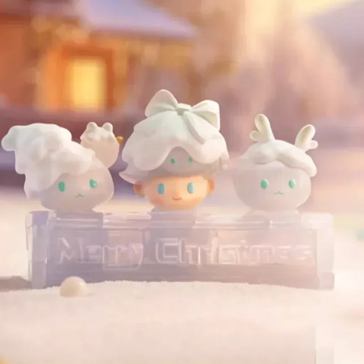 POP MART Dimoo Snowman Series - figurine officielle