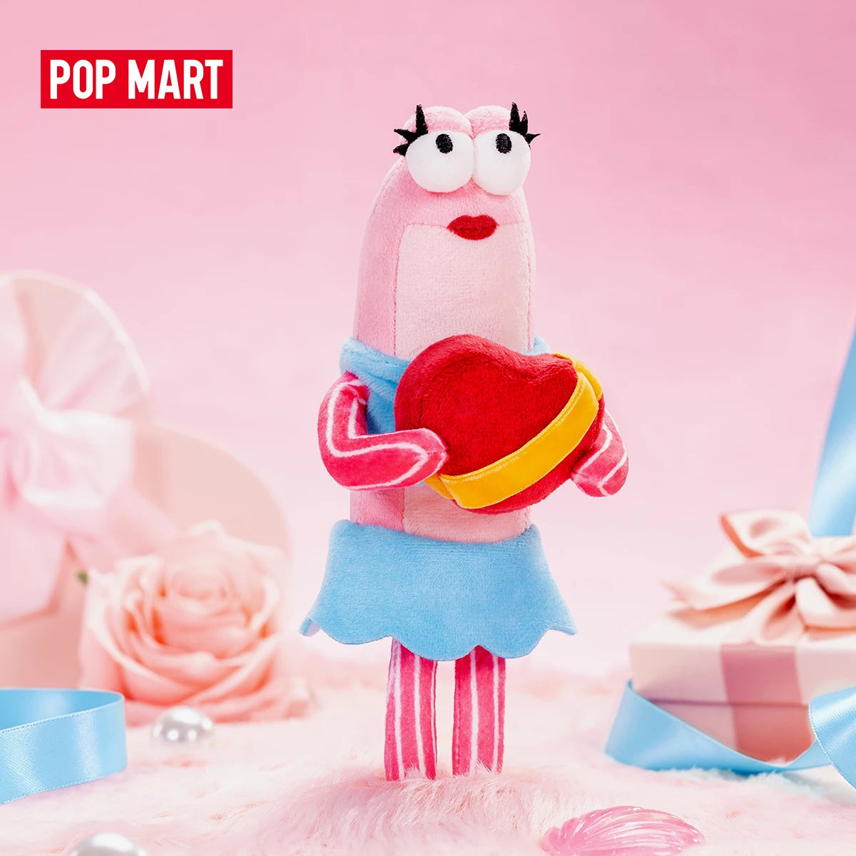 Duo de peluches – Bikini Bottom Buddies Romantic Fish – vue 3 | BubuKawaii