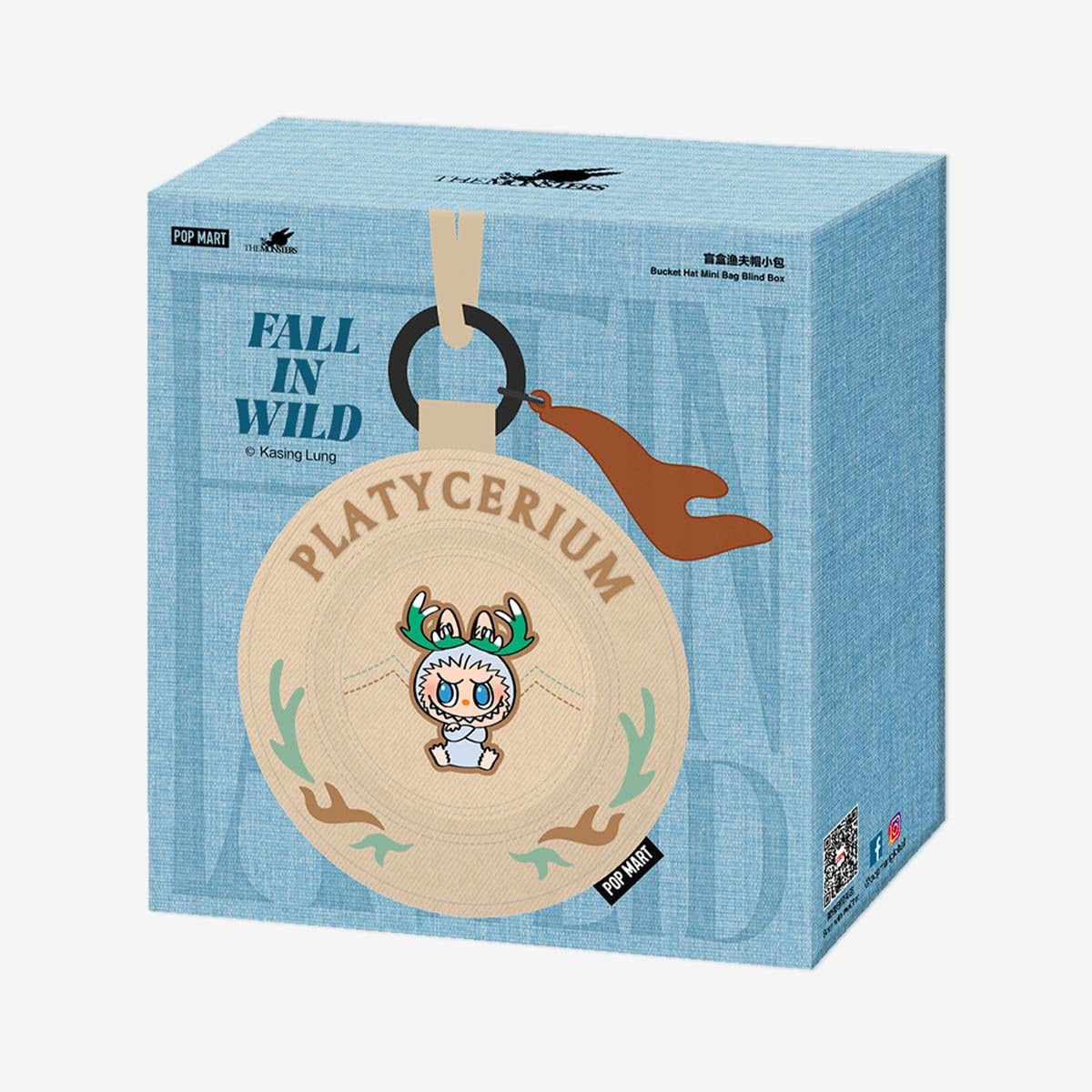 Mini sac bob Labubu Fall in Wild