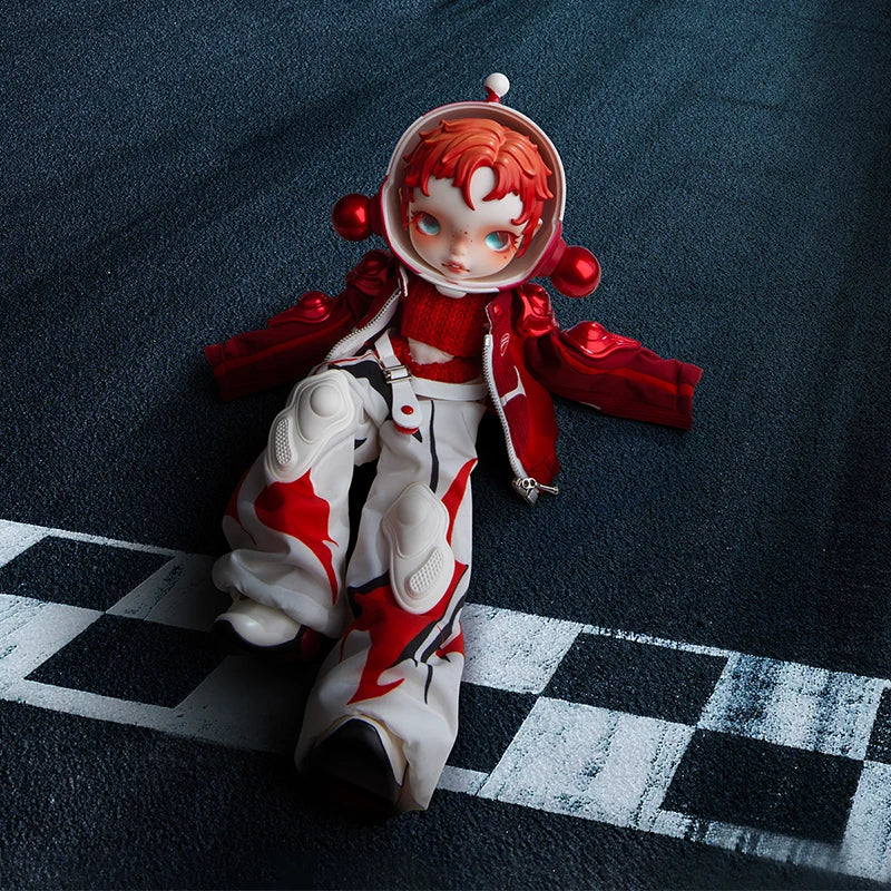 Figurine articulée 1/6 – Skullpanda × Ducati – vue 2 | BubuKawaii
