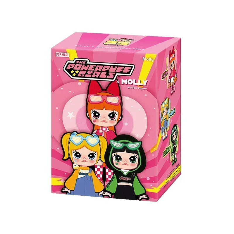 POP MART MOLLY x The Powerpuff Girls Series Action Figure BJD Toy Anime Action… – 1 pièce aléatoire – vue 7 | BubuKawaii