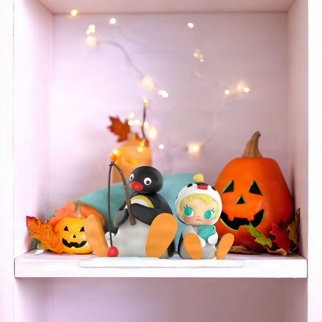 Figurine Baby Molly × Pingu Fish Fun – mise en scène