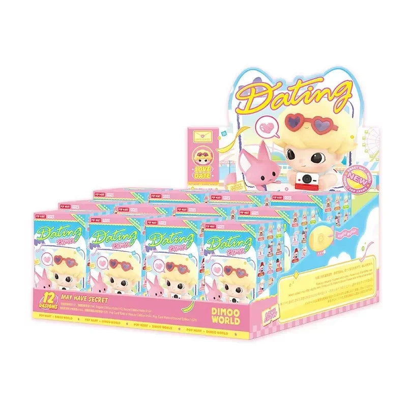 POP MART DIMOO Dating Series Blind Random Box Toys Mystery Box Mistery… – Lot de 12 boîtes (aléatoire) – vue 8 | BubuKawaii