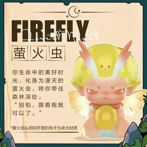 POP MART Dimoo Forest Night Series Blind Box Mystery Box Guess Bag Toys Doll Cute Anime… – firefly – vue 11 | BubuKawaii