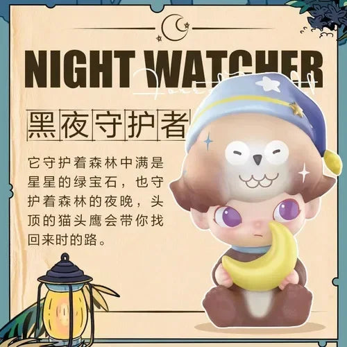POP MART Dimoo Forest Night Series Blind Box Mystery Box Guess Bag Toys Doll… – Guardian of  Night – vue 13 | BubuKawaii
