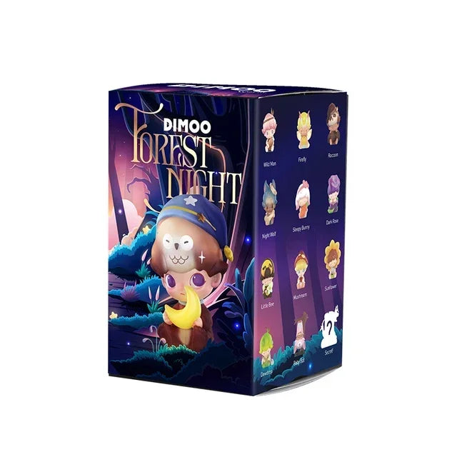 POP MART Dimoo Forest Night Series Blind Box Mystery Box Guess Bag Toys Doll Cute… – 1 boîte mystère – vue 16 | BubuKawaii