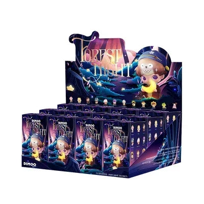 POP MART Dimoo Forest Night Series Blind Box Mystery Box Guess Bag… – Lot de 12 boîtes (aléatoire) – vue 17 | BubuKawaii