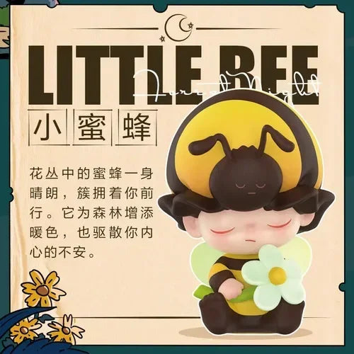 POP MART Dimoo Forest Night Series Blind Box Mystery Box Guess Bag Toys Doll Cute Anime… – Little bee – vue 21 | BubuKawaii