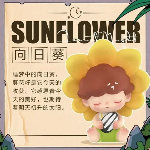 POP MART Dimoo Forest Night Series Blind Box Mystery Box Guess Bag Toys Doll Cute Anime… – sunflower – vue 7 | BubuKawaii