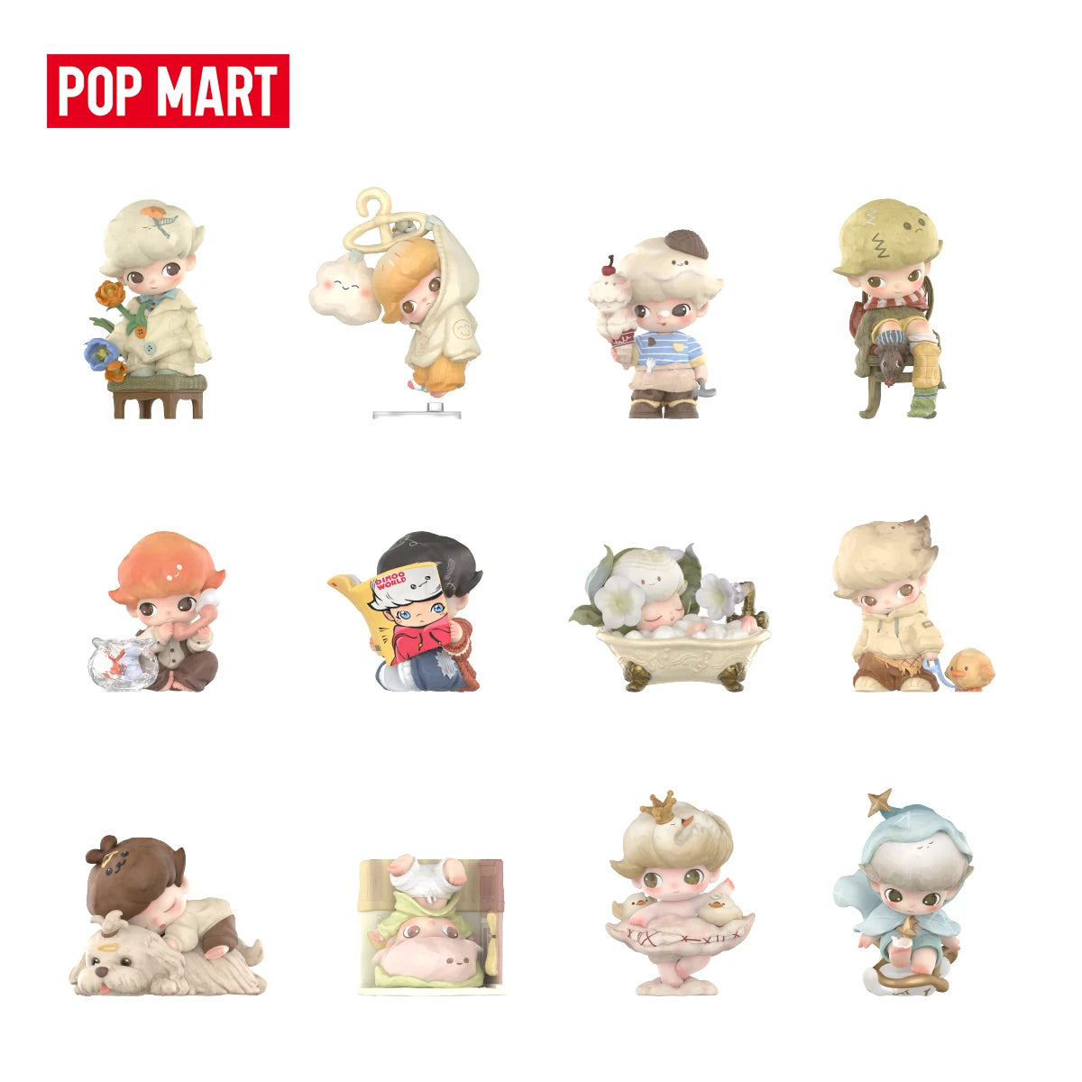 POP MART DIMOO The Missing Day Series Figures 1PC/12PCS Blind Box POPMART – vue 6 | BubuKawaii