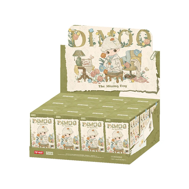 POP MART DIMOO The Missing Day Series Figures 1PC/12PCS Blind Box POPMART – Lot de 12 (set complet) – vue 7 | BubuKawaii