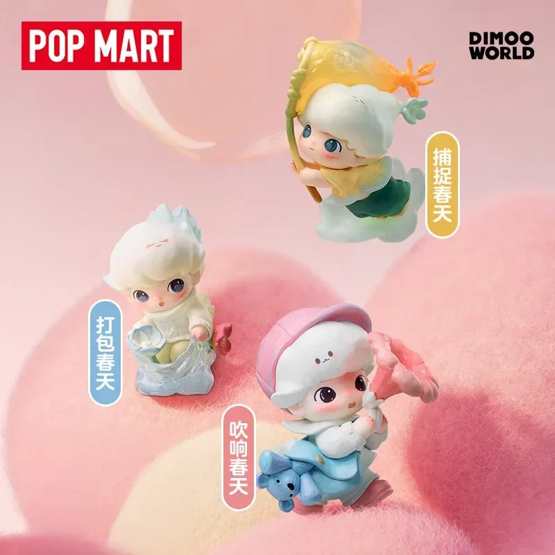 POPMART DIMOO MOMENTS IN BLOOM Series Blind Box Guess Bag Mystery Box Toys Doll Cute Anime Figure… – vue 2 | BubuKawaii