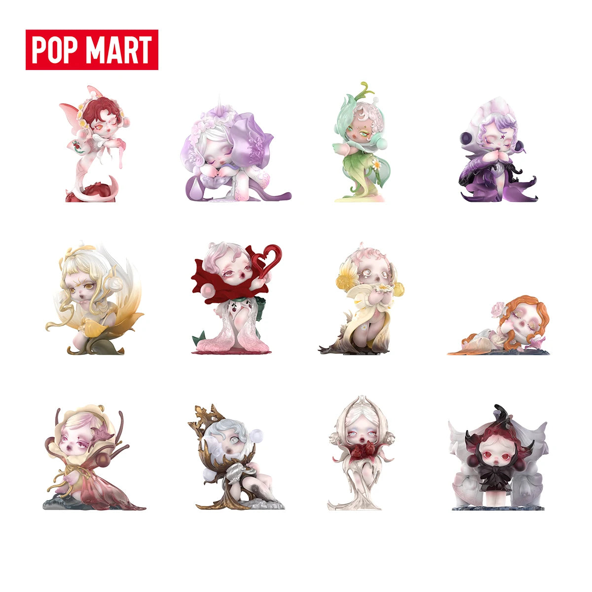 Figurine – Skullpanda Petals in Four Acts – Blind Box – vue 7 | BubuKawaii