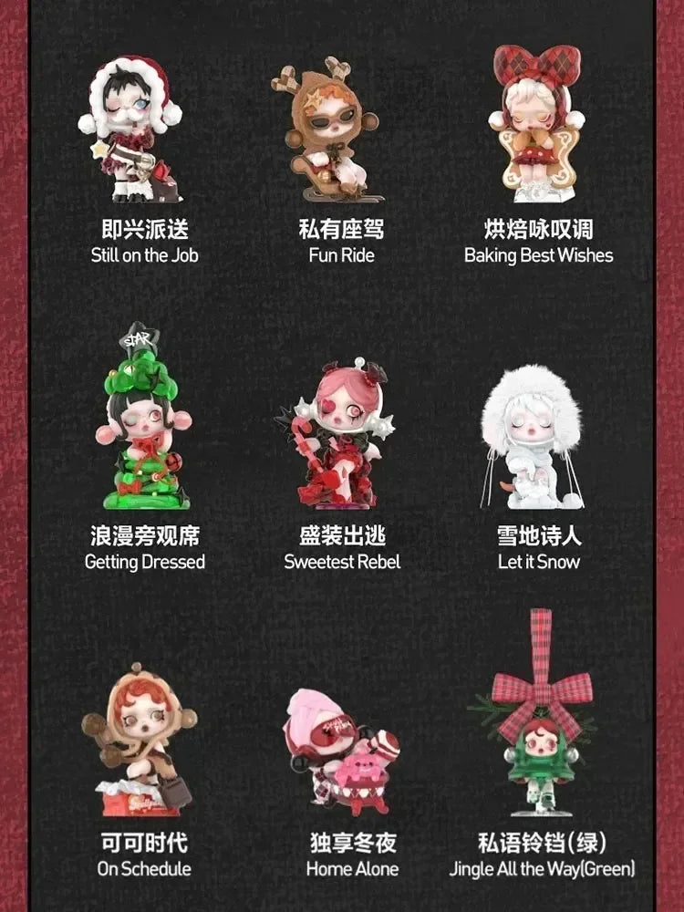 POP MART SKULLPANDA 'Tell Me What You Want' Series Blind Box - Cute Anime… – Lot de 9 (set complet) – vue 15 | BubuKawaii