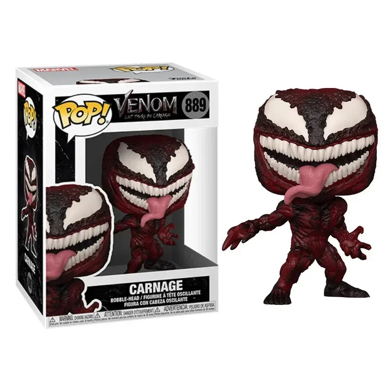 NEW Funko Pop Movie Venom CARNAGE #371 #678 CORRUPTED VENOM #517 #888 #889 Action… – pop 889 with box – vue 10 | BubuKawaii