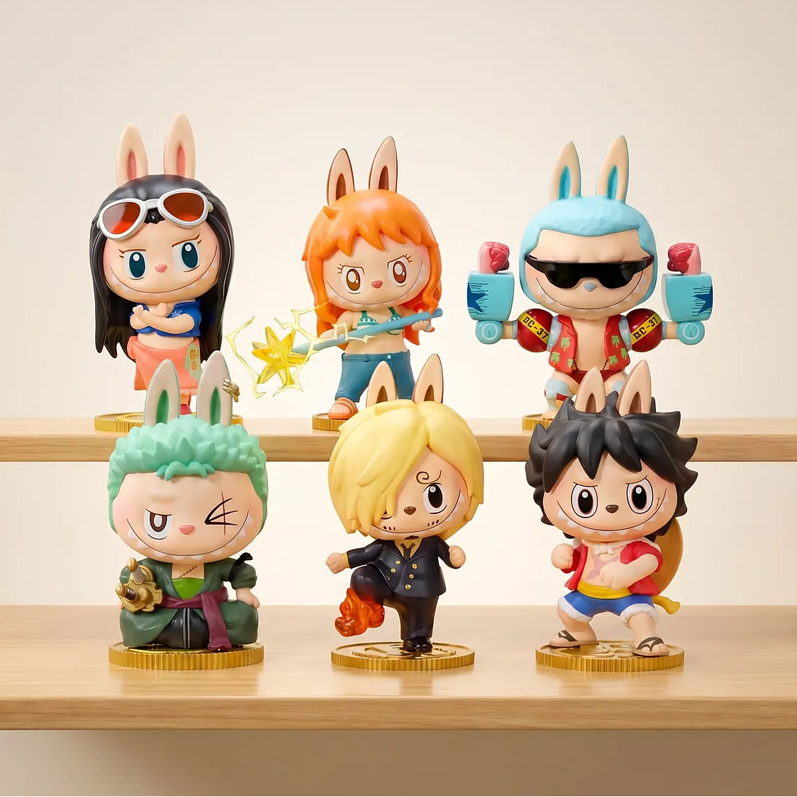 POP MART The Monsters × One Piece — Figurine Blind Box