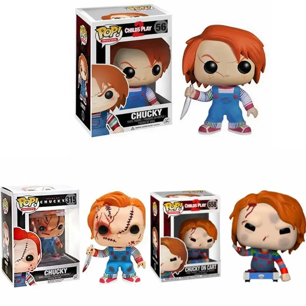 Funko Pop Horror Series Vinyl Figures Pennywise Ghostface Chucky V For Vendetta Sam Trick Or Treat… – vue 2 | BubuKawaii