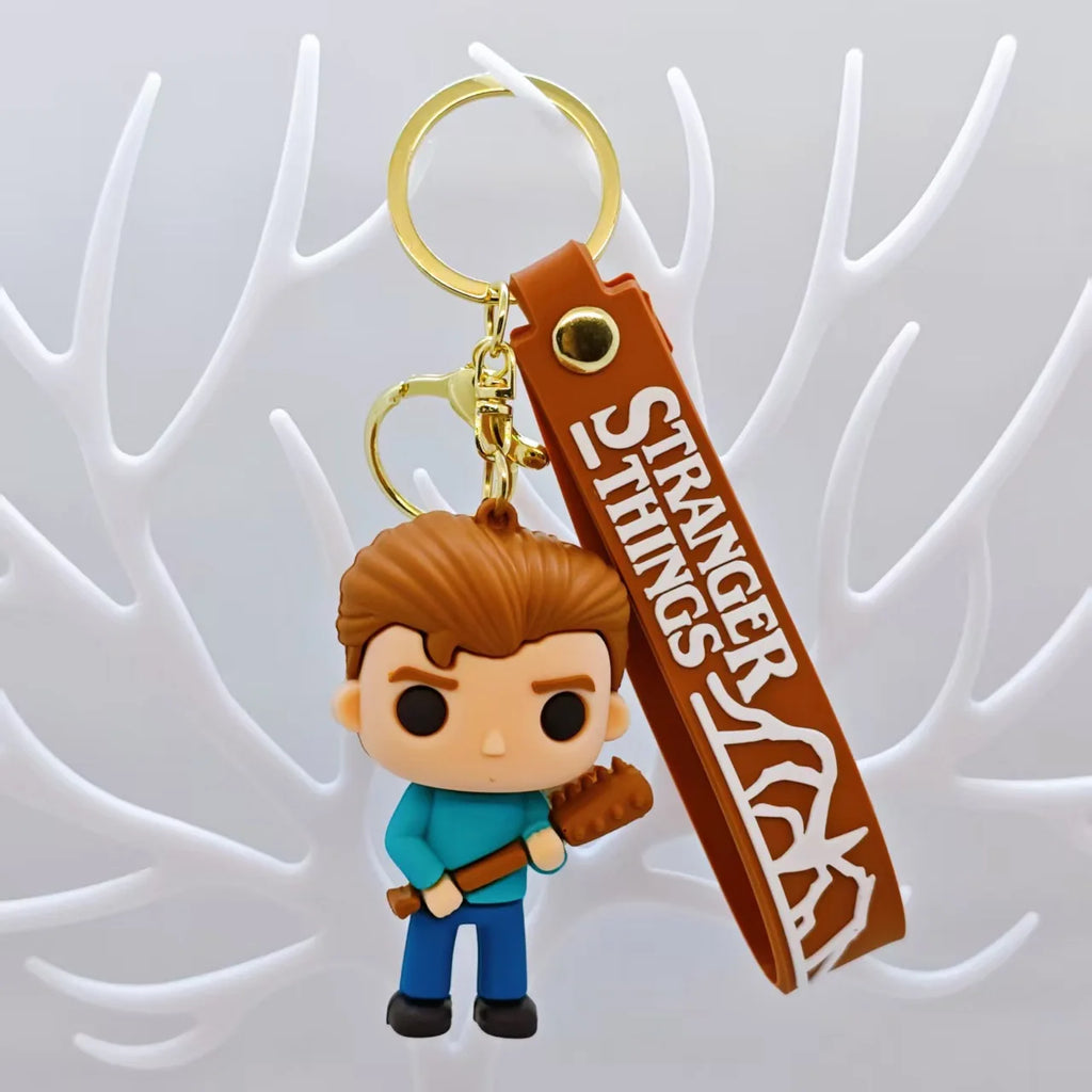 Funko Pop Pocket Pop Keychain Stranger Things Eleven Robin Barb Steve Dustin Key Ring Chain… – Color 1 – vue 6 | BubuKawaii