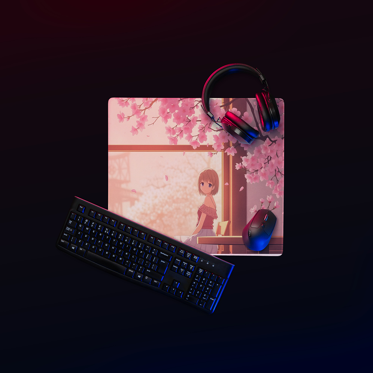 MBK Sakura Gaming Mouse Pad