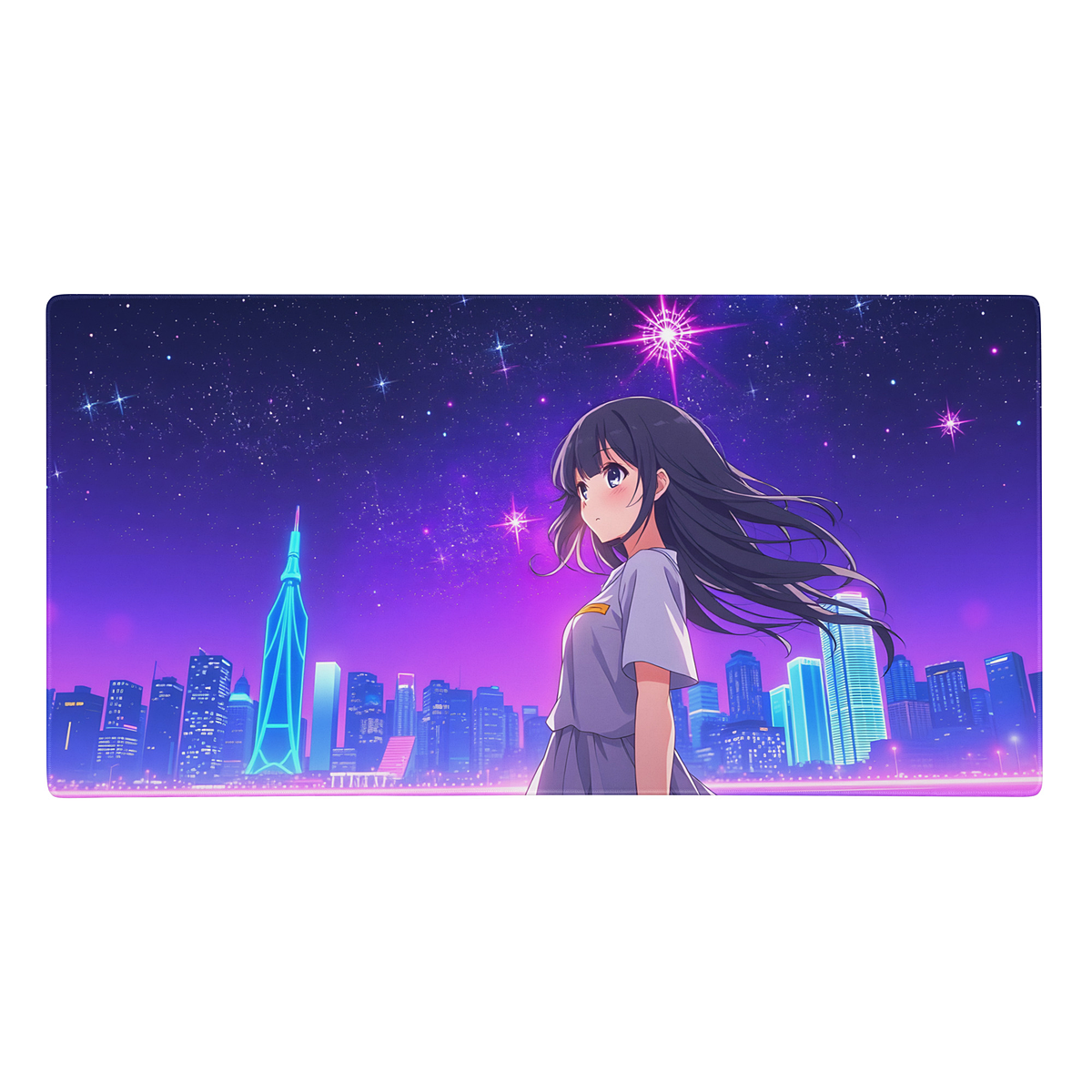 MBK Neon Night Gaming Mouse Pad