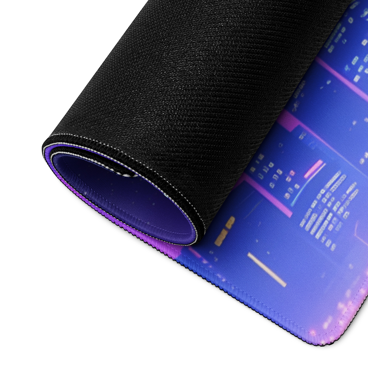 MBK Neon Night Gaming Mouse Pad