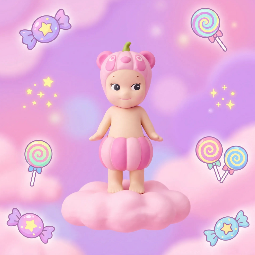 Sonny Angel – Pumpkin Patch Halloween 2025 – Blind Box Figurine Mini – vue 5 | BubuKawaii