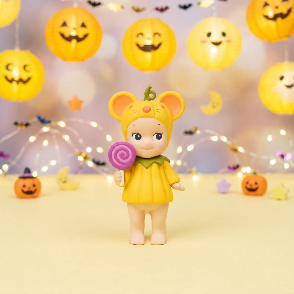 Sonny Angel – Pumpkin Patch Halloween 2025 – Blind Box Figurine Mini – vue 4 | BubuKawaii