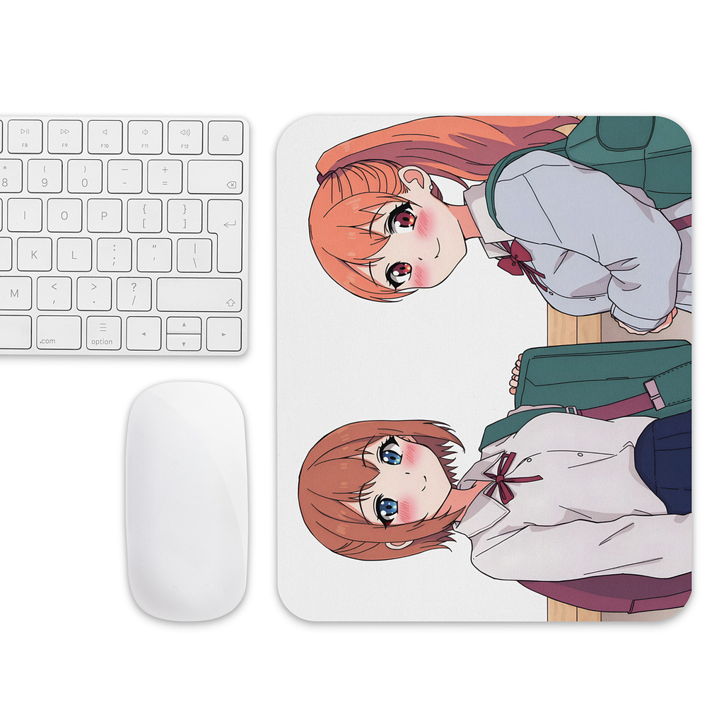 SJ Anime Mouse Pad - Ina and Mia