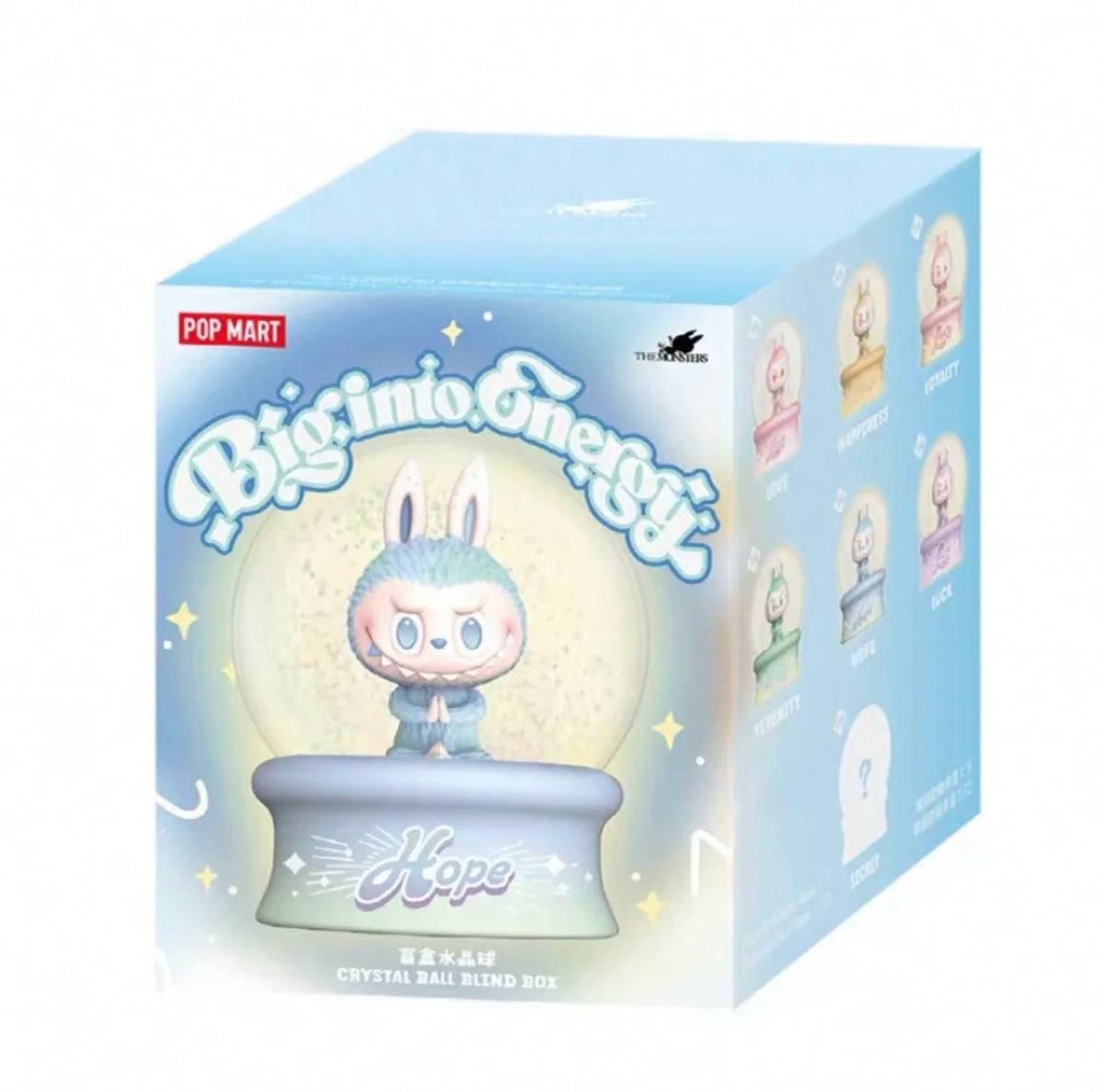 Labubu Big Into Energy – Boule de cristal, blind box – vue 7 | BubuKawaii