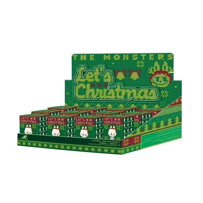 Labubu – Série Noël – Figurine 8 cm, blind box – vue 13 | BubuKawaii