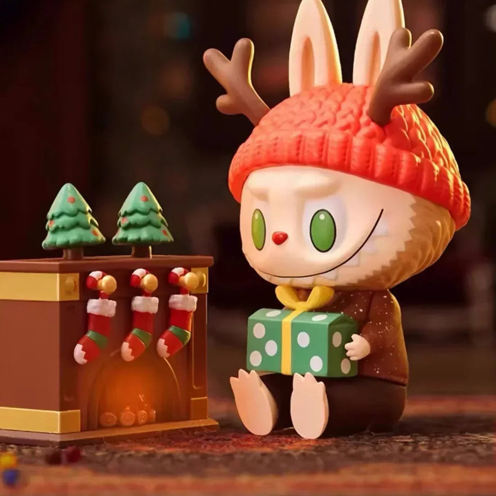 Labubu – Série Noël – Figurine 8 cm, blind box – vue 2 | BubuKawaii