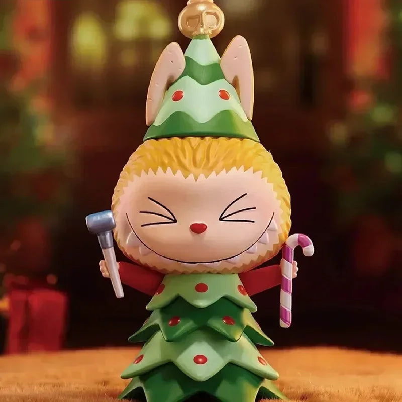 Labubu – Série Noël – Figurine 8 cm, blind box – vue 4 | BubuKawaii