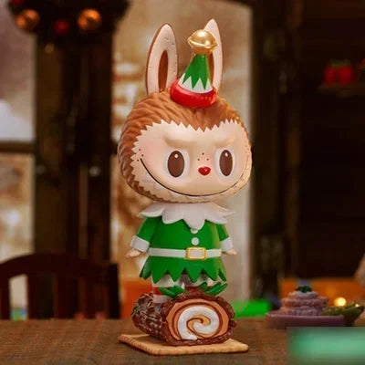 Labubu – Série Noël – Figurine 8 cm, blind box – vue 6 | BubuKawaii