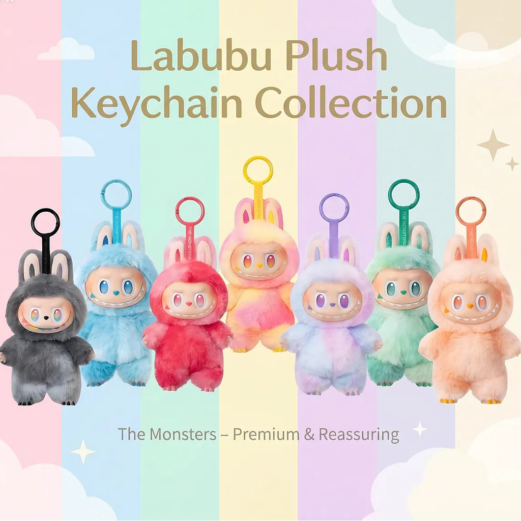 Labubu Big Into Energy — Pendentif Peluche Vinyle Blind Box