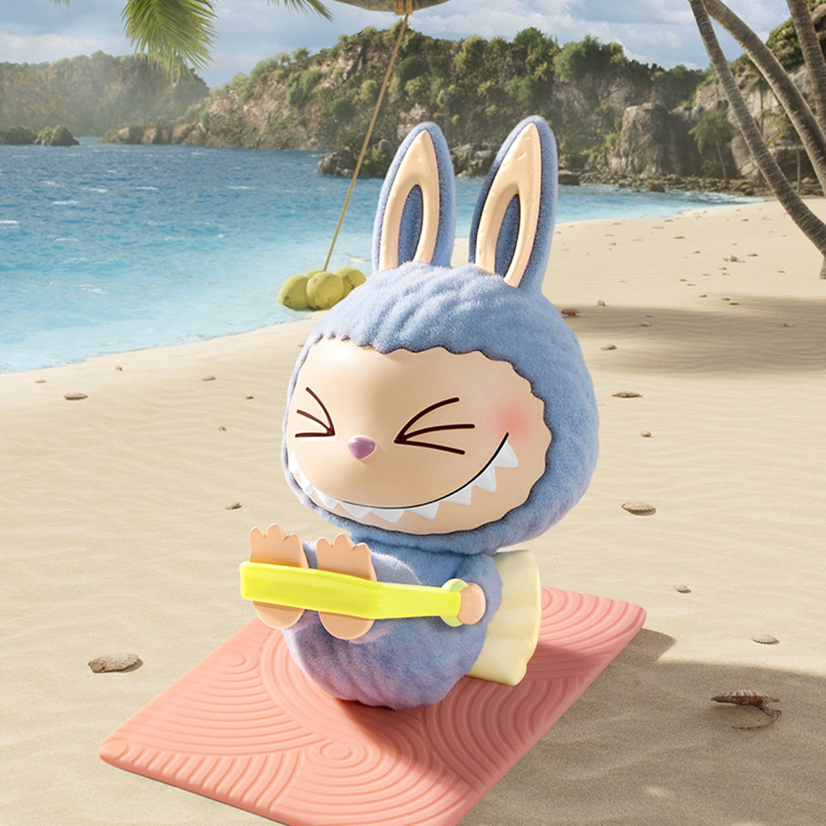 Figurine Labubu Lazy Yoga – vue 5