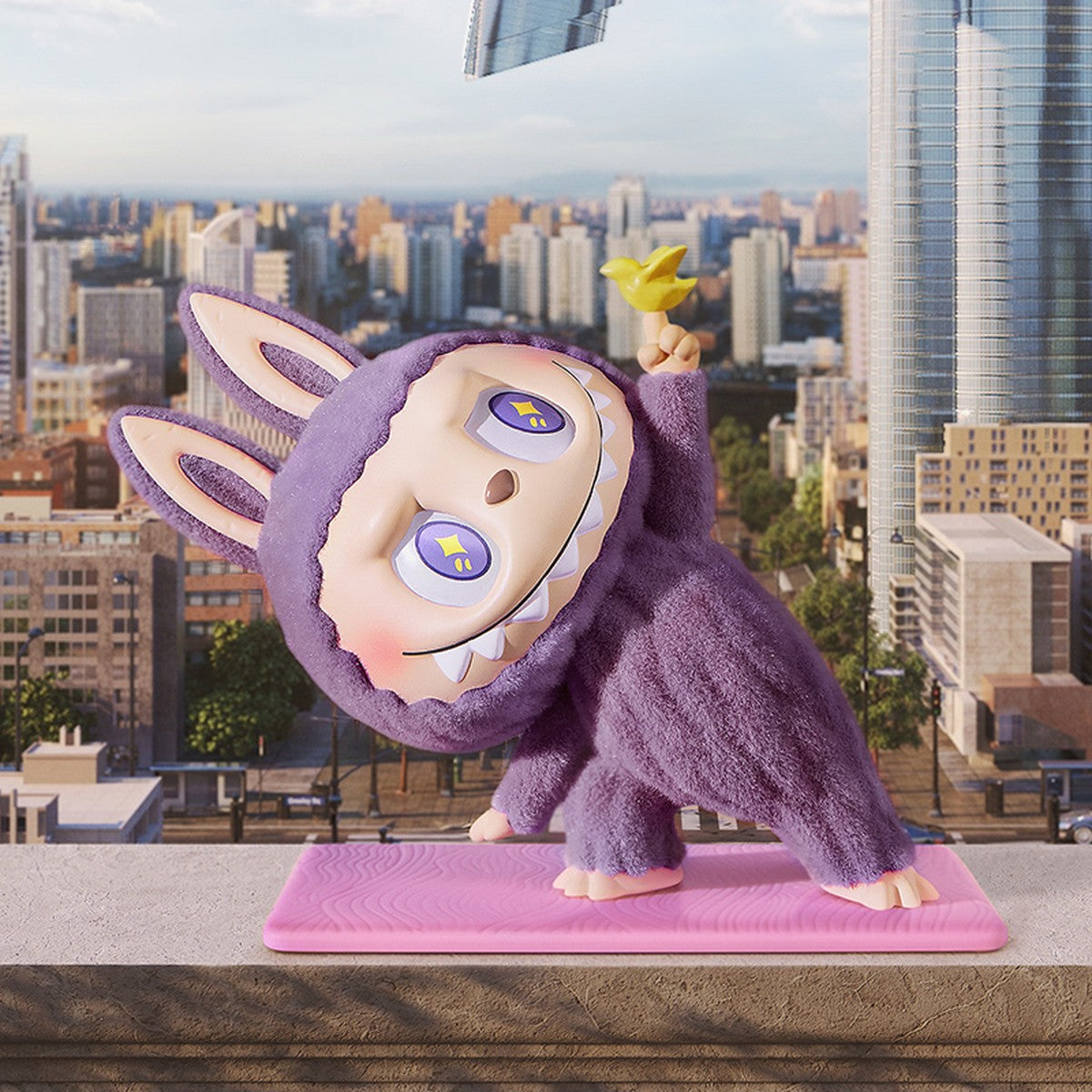 Figurine Labubu Lazy Yoga – vue 7