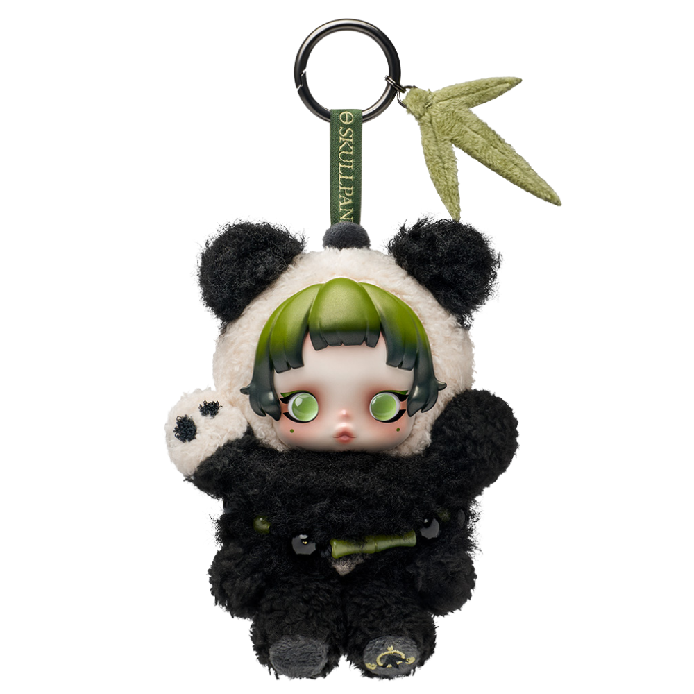 SKULLPANDA Lazy Panda Plush Pendant