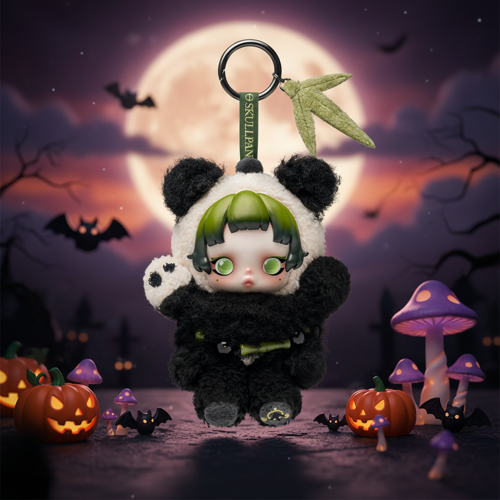 Peluche Pendentif SKULLPANDA Lazy Panda